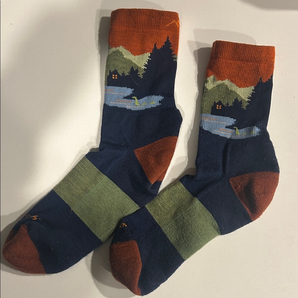 Darn Tough Men's Multicolor Crew Socks - Picture 2 of 4